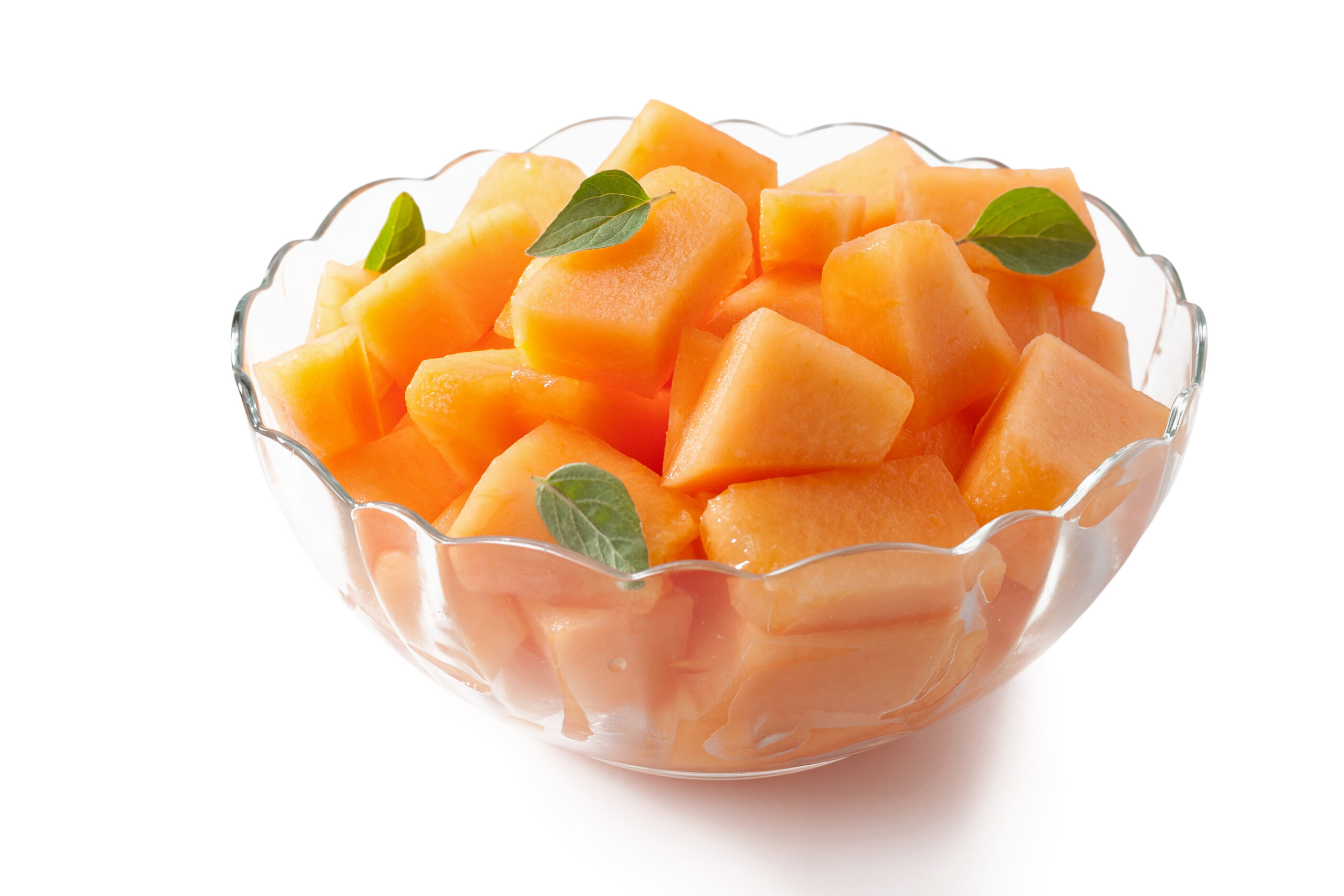 Bicchieri allo yogurt e melone