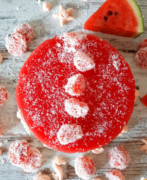 Cheesecake yogurt e anguria