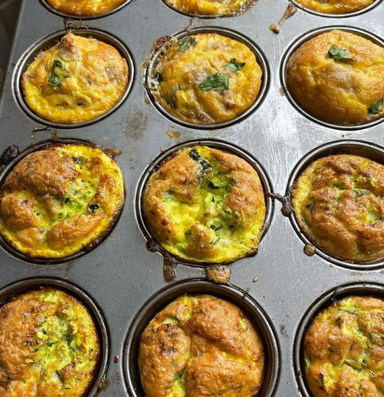 Mini frittate di zucchine