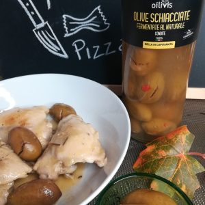 Sovracosce di pollo con olive "Bella di Capitanata" Oilivis