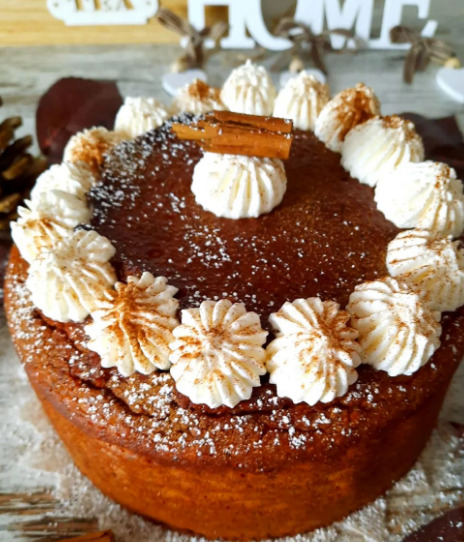 Torta di zucca e farina di grano saraceno senza glutine