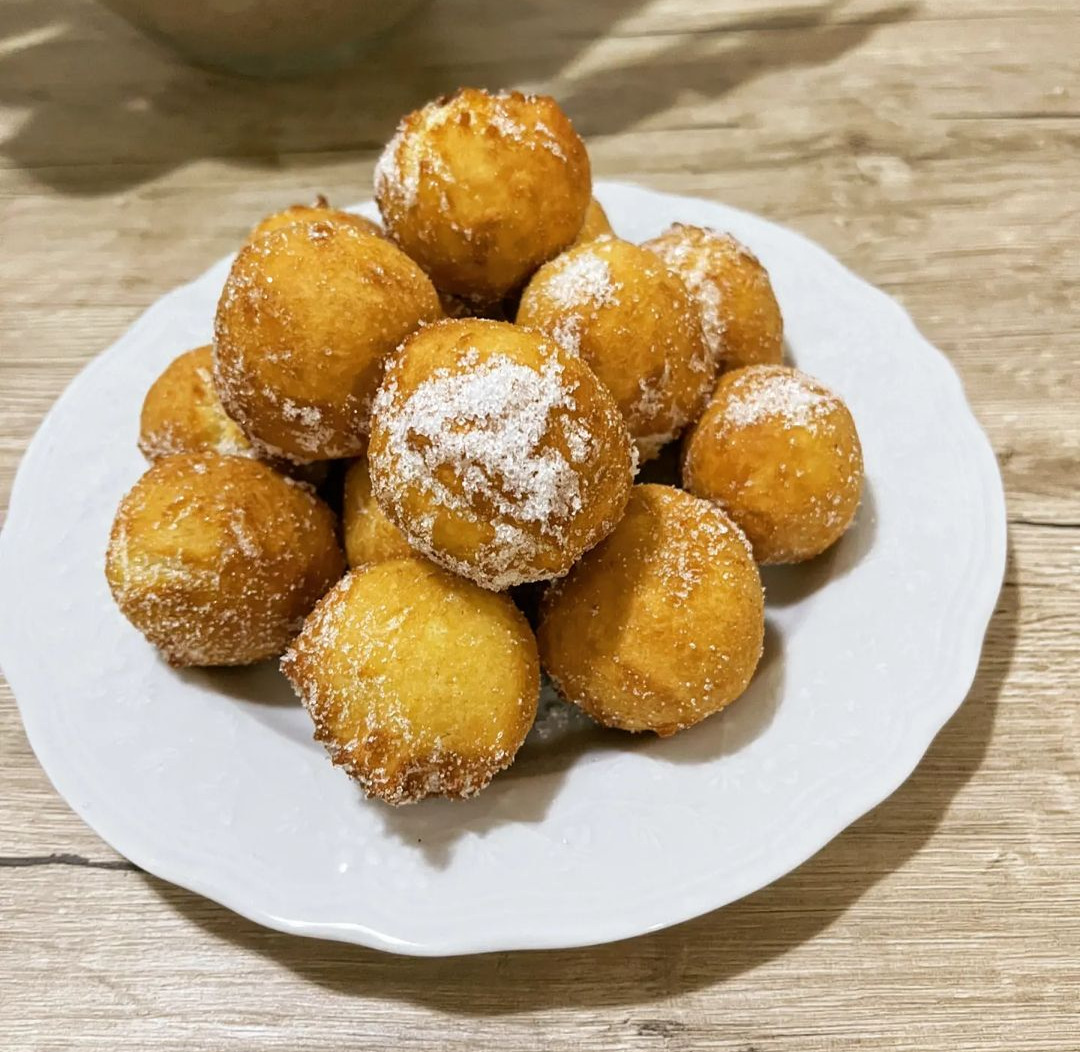Castagnole con la ricotta