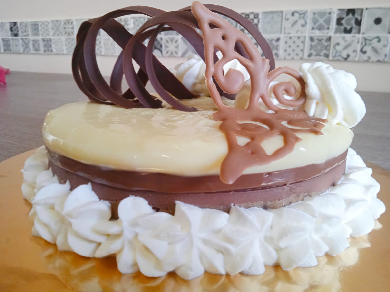 Torta al triplo cioccolato