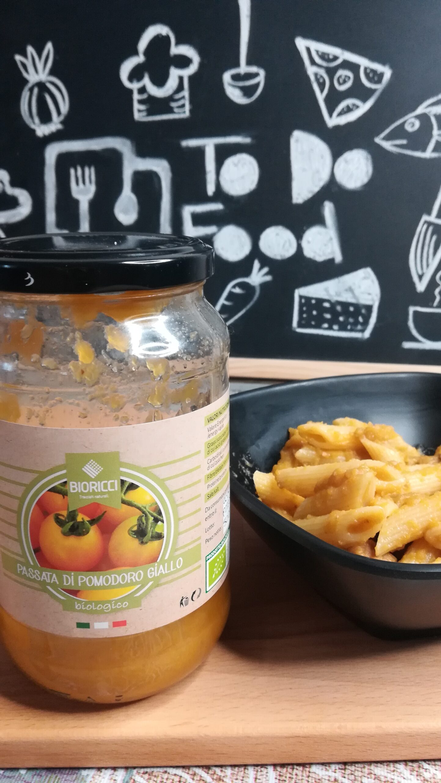 passata di pomodoro giallo Bioricci