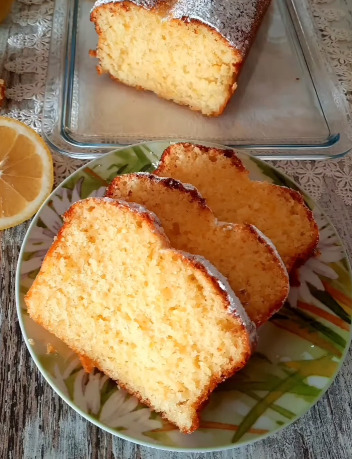 plumcake al limone