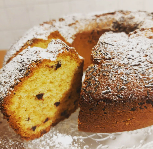 ciambellone con gocce di cioccolato