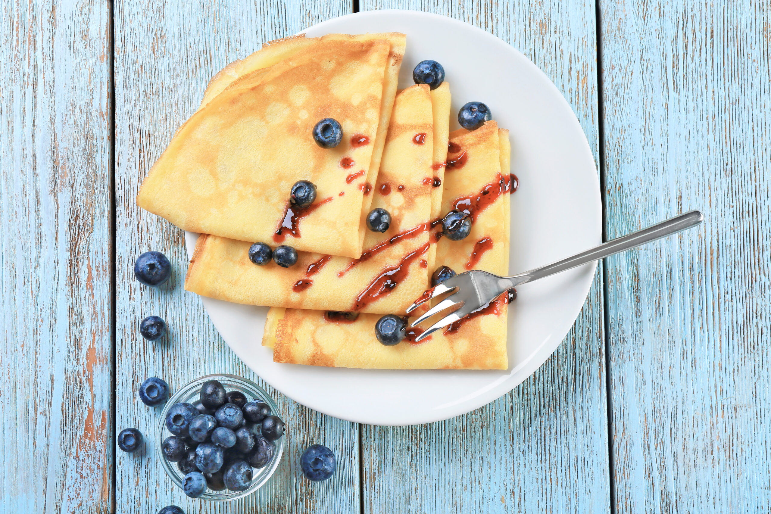 crepes ai mirtilli