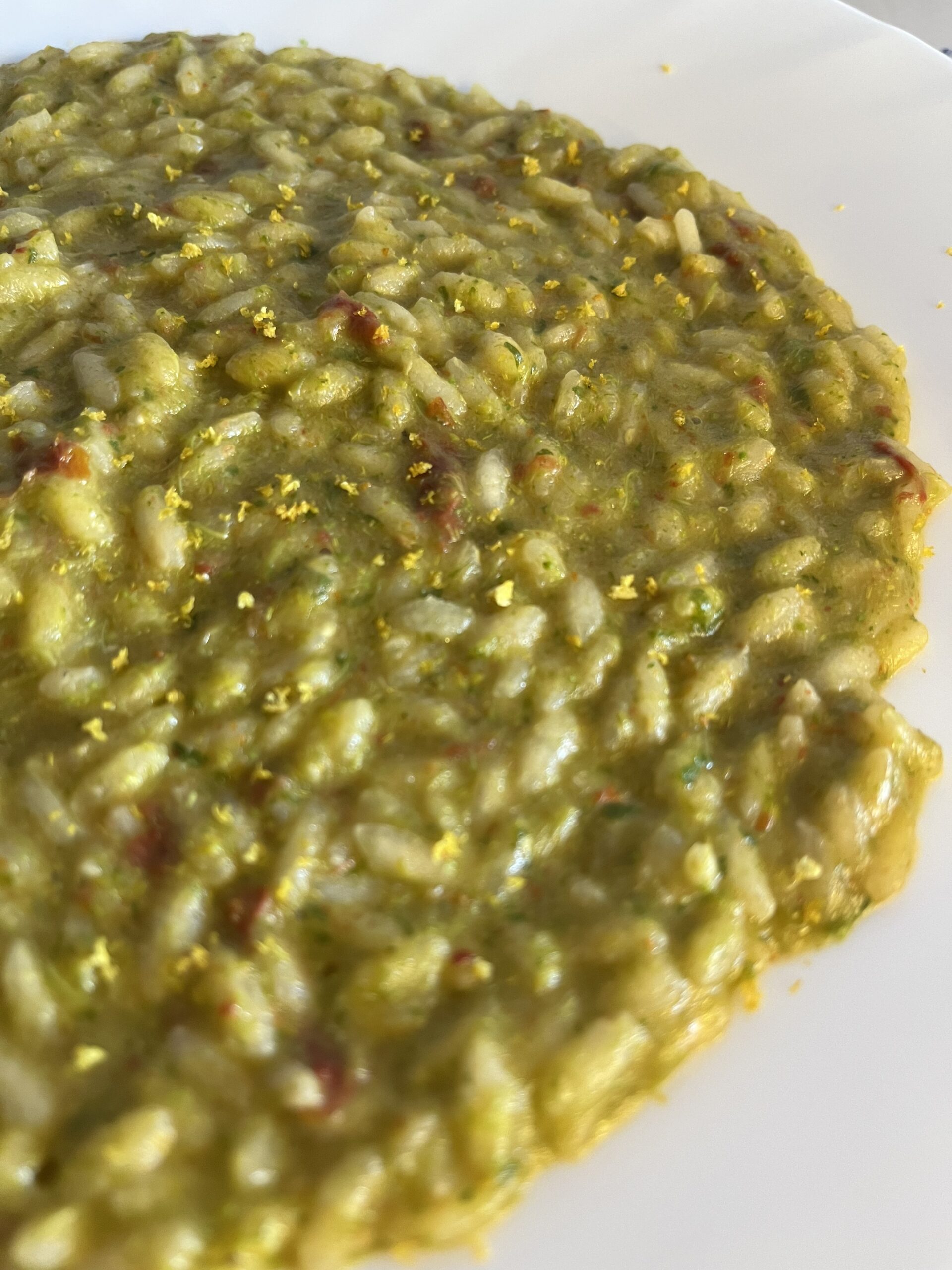 risotto con cime di rapa