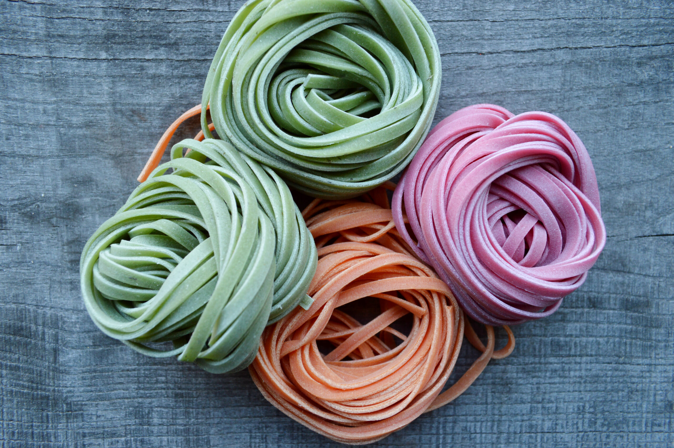 pasta colorata